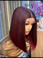 Double drawn closure bob wig - Image 3