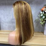 Human hair 13x4 full frontal factory bob wig - Image 2