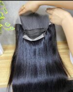 Super Double Drawn Pre-Bleached, Pre-Cut 13x4 HD lace Frontal Glueless  Wear and Go Wig - Image 6