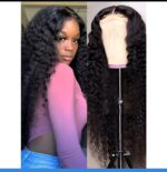 4x4 Lace Glueless Water curls Pre-plucked And Pre-Bleached Wear and Go Wig  human hair - Image 3