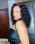 Double Drawn 5x1 lace Closure Glueless Pixie curls wig Pre-Bleached Pre-Cut And Pre-plucked Wear and Go Wig - Image 3