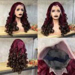 Super Double Drawn 13x6 HD Lace Frontal Raw Hair Wavy Bounce Pre-plucked And Pre-Bleached Wear And Go Wig in 2tone