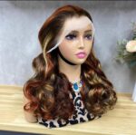 Super Double Drawn 13x6 HD Lace Frontal Raw Hair Wavy Bounce Pre-plucked And Pre-Bleached Wear And Go Wig - Image 3
