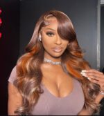 Super Double Drawn 13x4 full lace frontal body wave Glueless Pre-Bleached, Pre-Cut And Pre-plucked Wear and Go Wig - Image 5