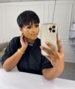 Human hair pixie cut skull cap wig