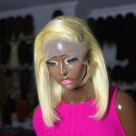 10 INCH FULL FRONTAL BLONDE BOB 100% Human hair wig
