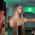 30inch Piano Bonestraight lookalike  5x5 closure wig hair blend