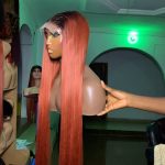 T/ORANGE 30inch Bonestraight lookalike  5x5 closure wig hair blend
