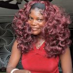 BD104 Wine band wig